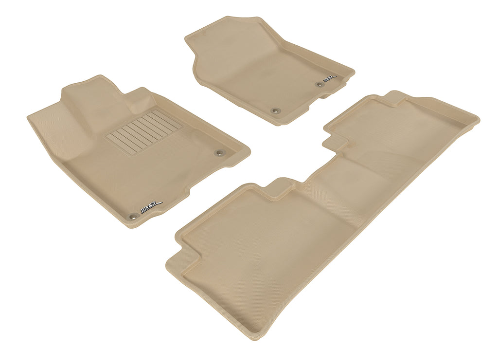 3D MAXpider ACURA RDX 2013-2018 KAGU TAN R1 R2