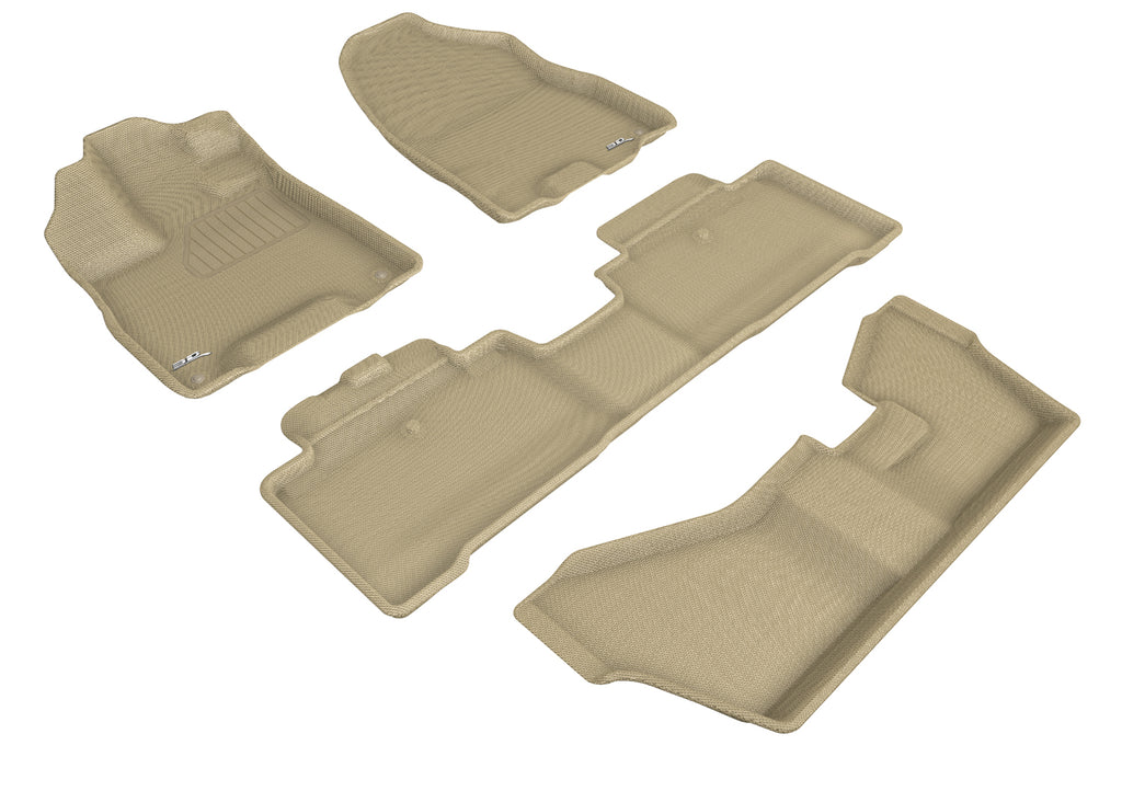 3D MAXpider ACURA MDX SPORT HYBRID WITH BENCH 2ND ROW 2017-2020 KAGU TAN R1 R2 R3