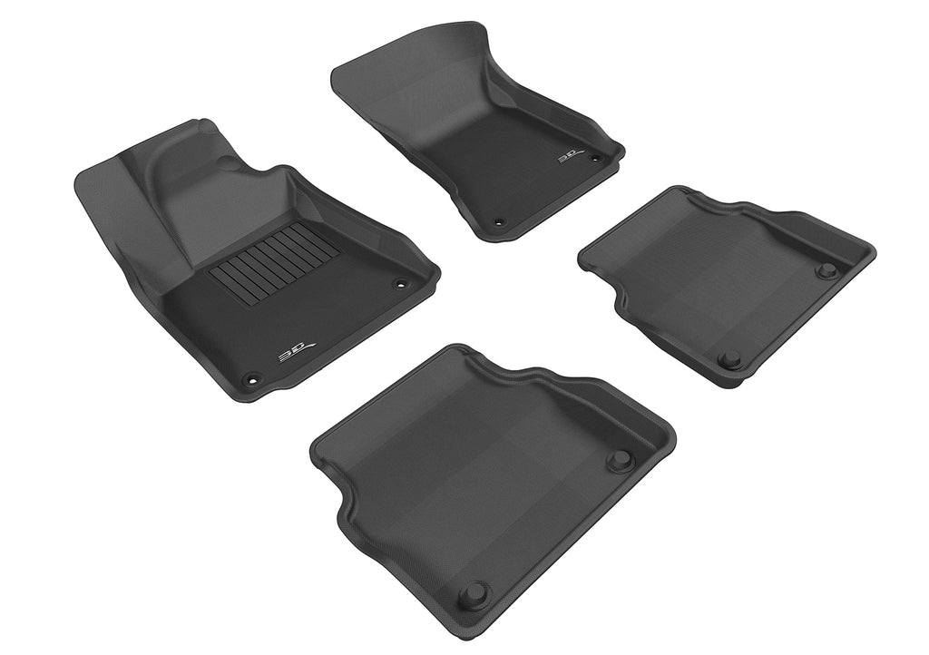 3D MAXpider AUDI A8 2011-2017 KAGU BLACK R1 R2