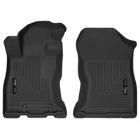 Husky Liners 54731 | Husky Liners Front Floor Liners, Fits 19-C FORESTER FRONT FLOOR LINERS X-ACT CONTOUR SERIES BLACK