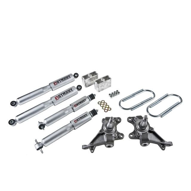BELLTECH 444SP LOWERING KITS  Front And Rear Complete Kit W/ Street Performance Shocks 1984-1995 Toyota Pickup 2 in. F/3 in. R drop W/ Street Performance Shocks