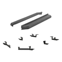 AeroTread 5" x 70" Black Stainless Running Boards Select Toyota Highlander
