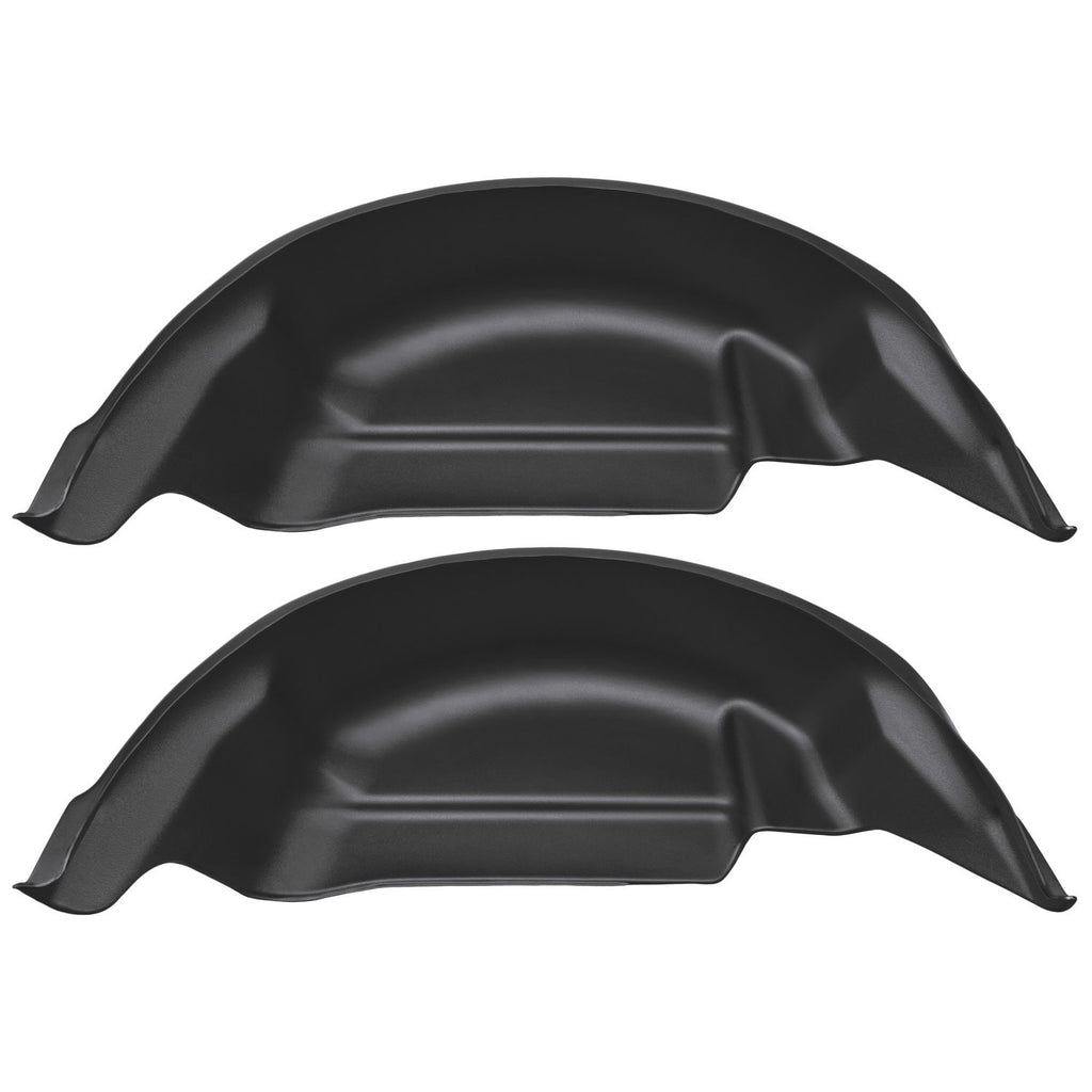 Husky Liners 79121 | Husky Liners Rear Wheel Well Guards, Fits 15-C F150 REAR WHEEL WELL GUARDS WHEEL WELL LINER BLACK