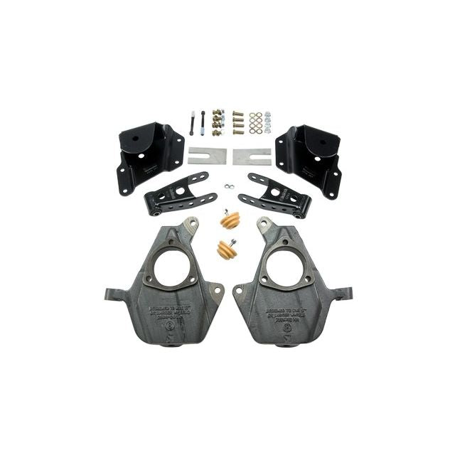 BELLTECH 946 LOWERING KITS  Front And Rear Complete Kit W/O Shocks 2005-2006 Chevrolet Silverado/Sierra (Std Cab w/ Factory Front Torsion Bar) 2 in. F/3 in. R drop W/O Shocks