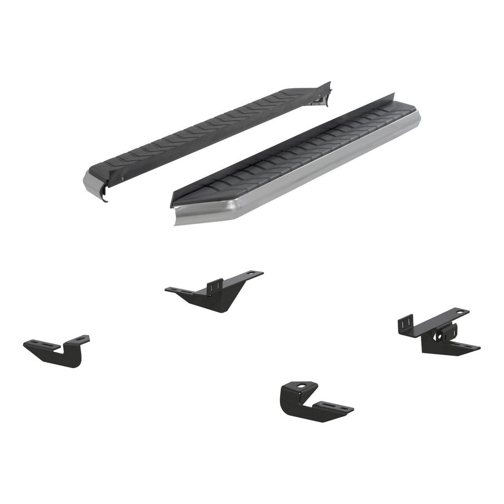 AeroTread 5" x 67" Polished Stainless Running Boards Select Toyota RAV4