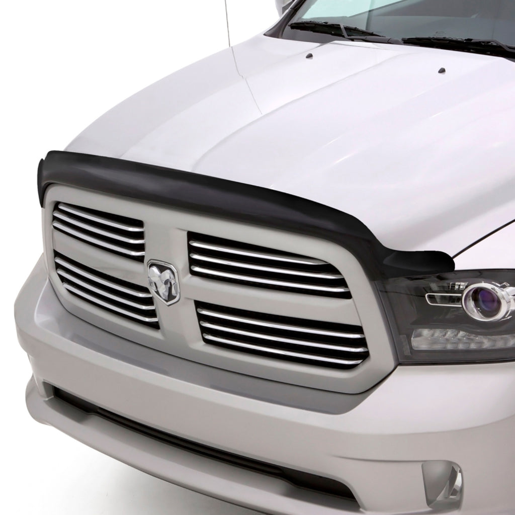 Auto Ventshade 25045 Bugflector II Dark Smoke Hood Shield for 2009-2018 Dodge Ram 1500 2019 Ram 1500 Classic (Excludes Rebel Models)