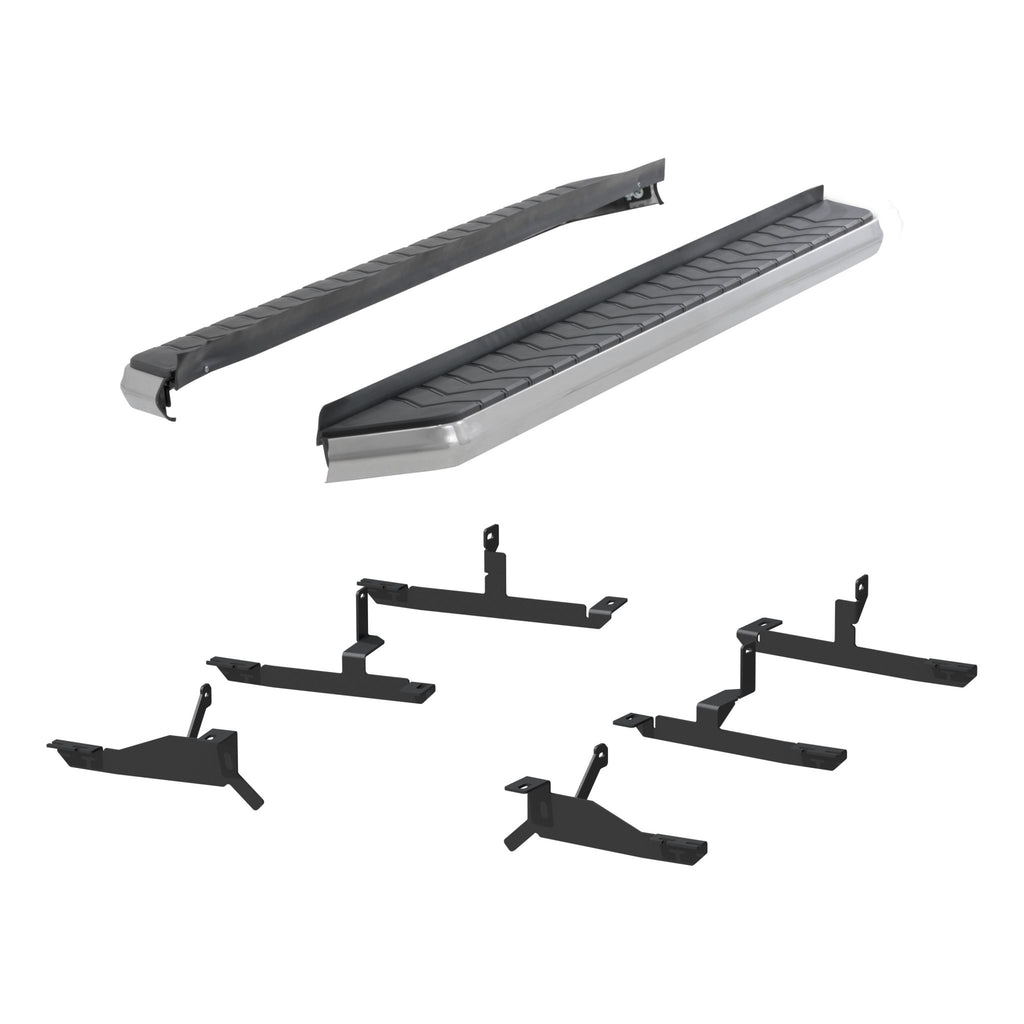 AeroTread 5" x 73" Polished Stainless Running Boards Select Acadia XT5