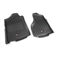 Floor Liners Front Black; 02-11 Dodge Ram 1500/2500/3500