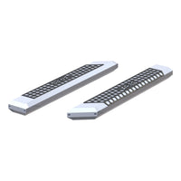 AdvantEDGE 5-1/2" x 53" Chrome Aluminum Side Bars (No Brackets)