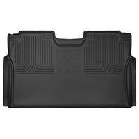 Husky Liners 53491 | Husky Liners 2nd Seat Floor Liner (Full Coverage), Fits 15-C F150/17-C F250/F350/F450 CREW CAB 2ND SEAT FLOOR LINER(FULL COVERAGE)X-ACT CONTOUR BLACK