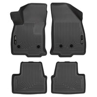Husky Liners 98281 | Husky Liners Front & 2nd Seat Floor Liners, Fits 16-17 VOLT FRONT & 2ND SEAT FLOOR LINERS (FOOTWELL COVERAGE) WEATHERBEATER SERIES BLACK