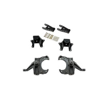 BELLTECH 704 LOWERING KITS  Front And Rear Complete Kit W/O Shocks 1973-1987 Chevrolet C10 (1 in. Rotor) 3 in. F/4 in. R drop W/O Shocks