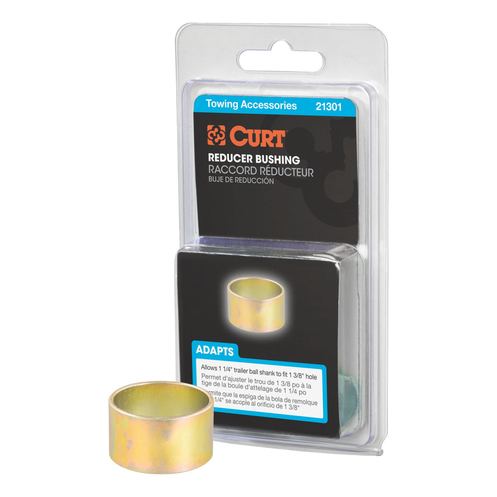 Trailer Ball Reducer Bushing (From 1-3/8" to 1-1/4" Stem Packaged)