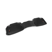 Floor Liners Rear Black; 07-13 Silverado/Sierra 1500 Extended