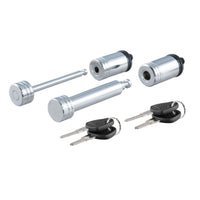 Hitch & Coupler Lock Set (2" Receiver 2-1/2" Latch)