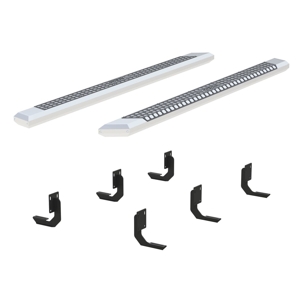 AdvantEDGE 5-1/2" x 91" Chrome Aluminum Side Bars Select Ford F250 F350 F450