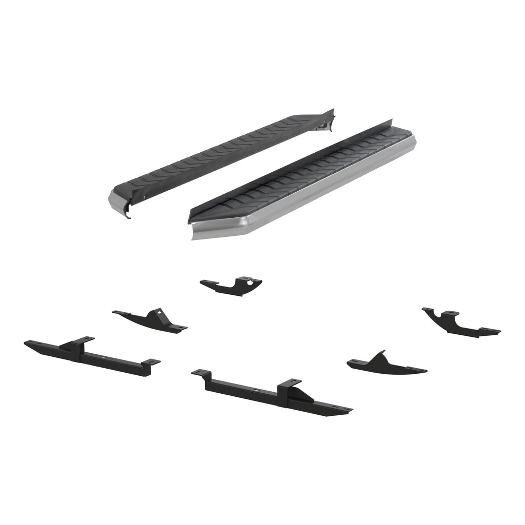 AeroTread 5" x 67" Polished Stainless Running Boards Select Compass Patriot