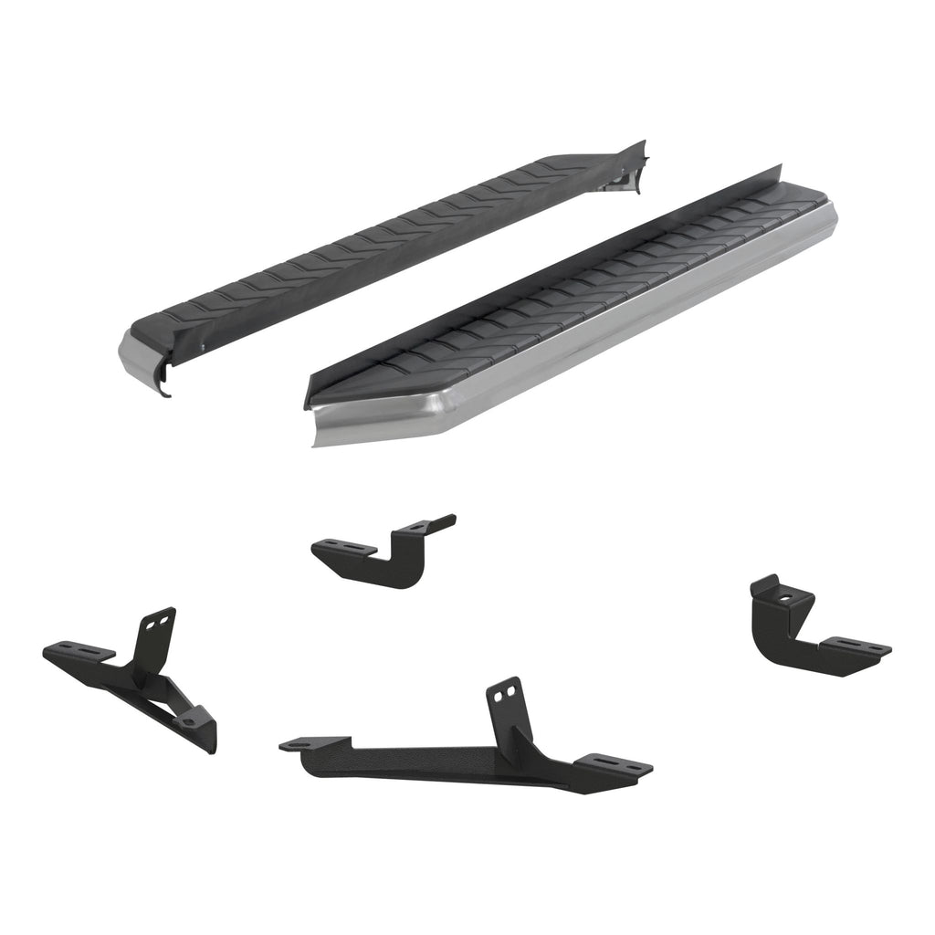 AeroTread 5" x 67" Polished Stainless Running Boards Select Toyota RAV4