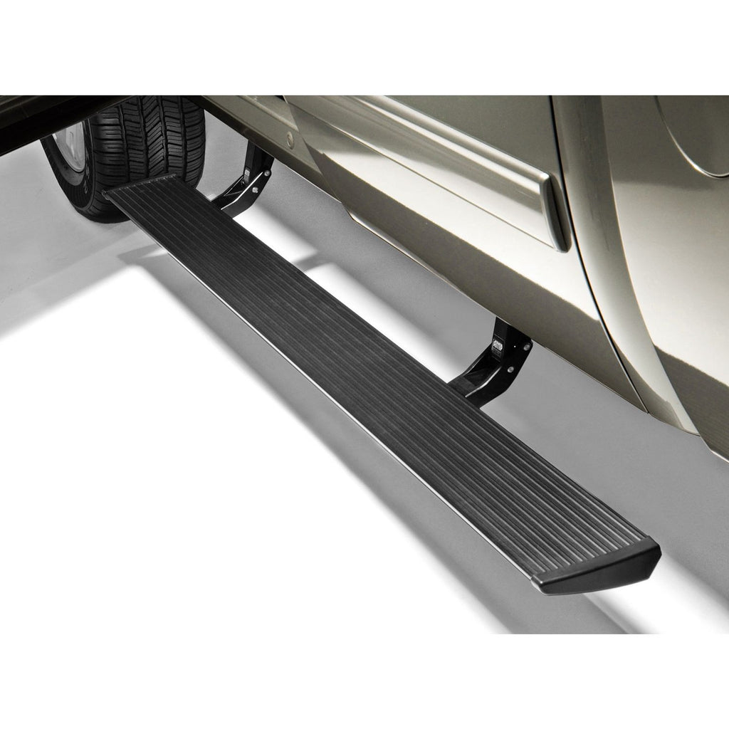 AMP Research 75126-01A PowerStep Electric Running Boards for 2007-2013 Chevrolet Silverado 1500/GMC Sierra 1500 2007-2014 Chevrolet Silverado/GMC Sierra 2500/3500 (Excludes 2011-2014 Diesel Models) Extended/Crew Cab