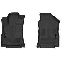 Husky Liners 54811 | Husky Liners Front Floor Liners, Fits 19-C ASCENT FRONT FLOOR LINERS X-ACT CONTOUR SERIES BLACK