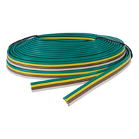 Bonded 4-Way Trailer Wiring (16 Wire Gauge 25' Spool)