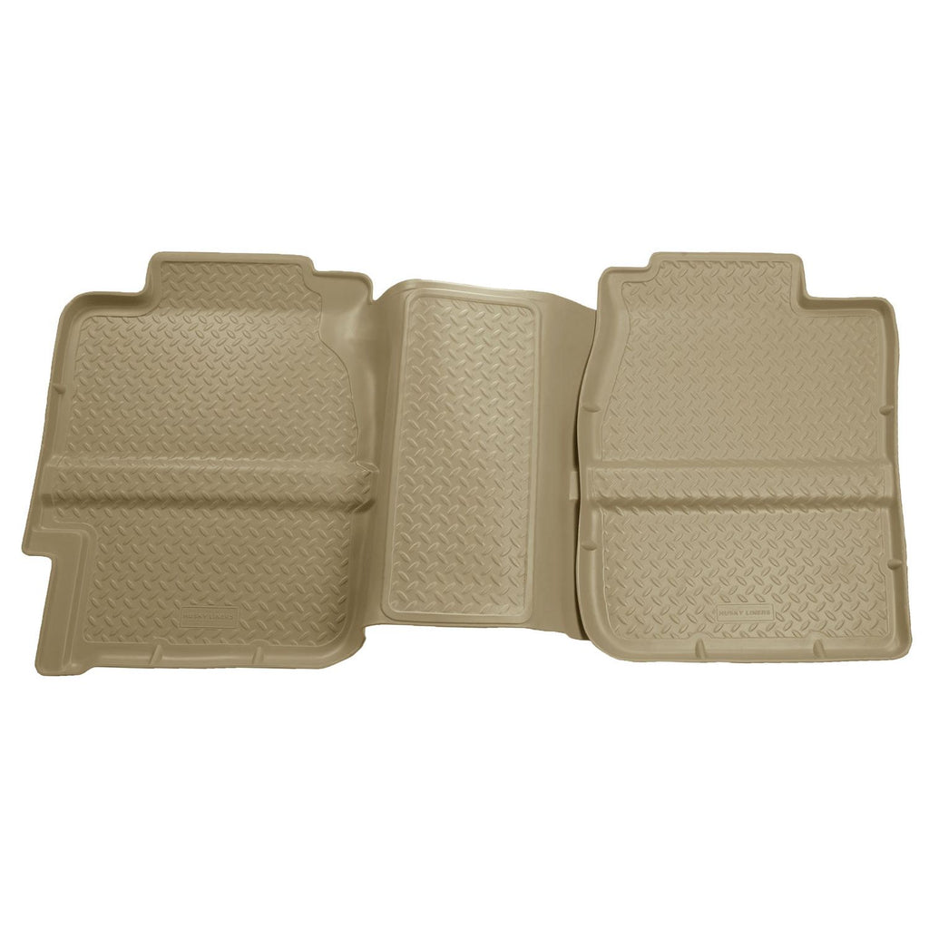 Husky Liners 61363 | Husky Liners 2nd Seat Floor Liner, Fits 99-06 GM SILVERADO/SIERRA  EXT CAB STD 2ND SEAT FLOOR LINER TAN
