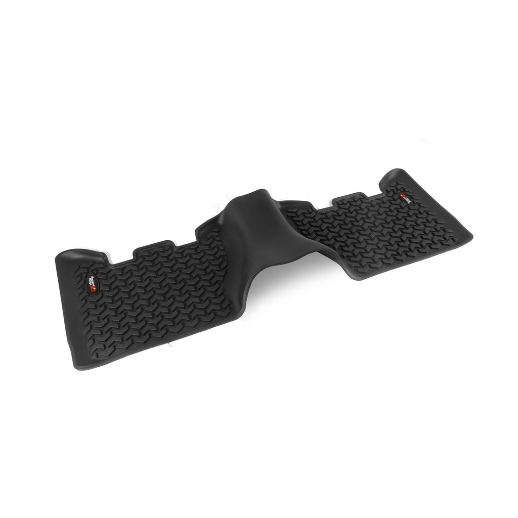 Rugged Ridge 12950.24 | Floor Liners, Rear, Black; 93-98 Jeep Grand Cherokee ZJ