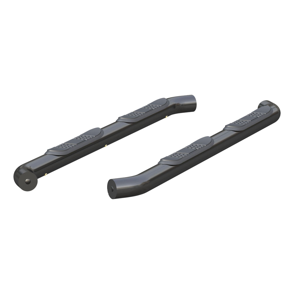 3" Round Black Steel Side Bars Select Jeep Wrangler JL Unlimited