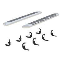 AdvantEDGE 5-1/2" x 75" Chrome Aluminum Side Bars Select Silverado Sierra