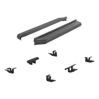 AeroTread 5" x 70" Black Stainless Running Boards Select Ford Edge