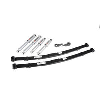 BELLTECH 637SP LOWERING KITS  Front And Rear Complete Kit W/ Street Performance Shocks 1982-1994 Chevrolet S10/S15 Pickup Blazer (4WD exc. ZW-7 option) 1 in. or 3 in. F/3 in. R drop W/ Street Performance Shocks