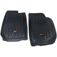 Rugged Ridge 12920.03 | Floor Liners, Front, Black; 07-16 Jeep Wrangler JK