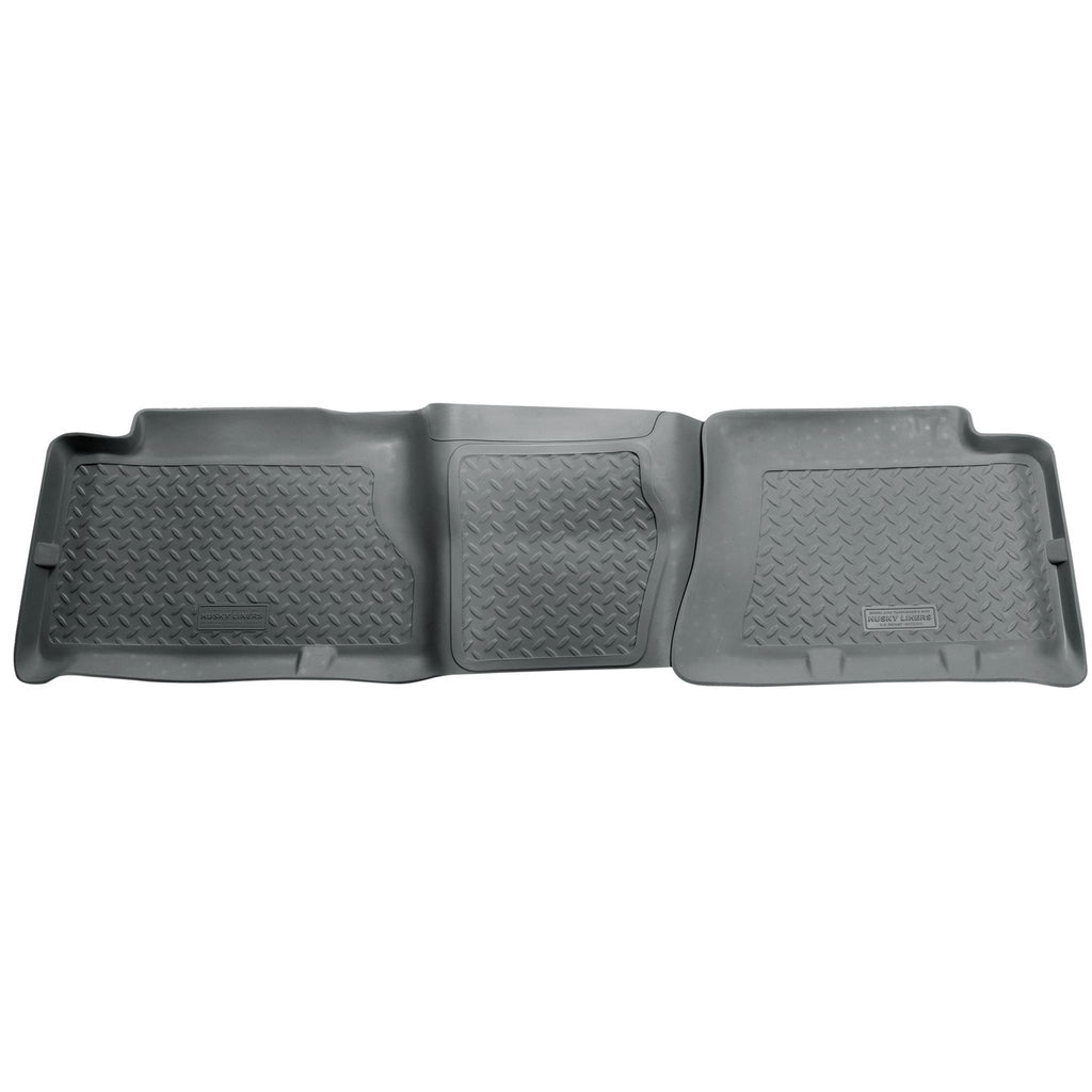 Husky Liners 61462 | Husky Liners 2nd Seat Floor Liner, Fits 04-07 SILVERADO/SIERRA 2500HD/3500 CLASSIC CREW CAB 2ND SEAT FLOOR LINER GREY