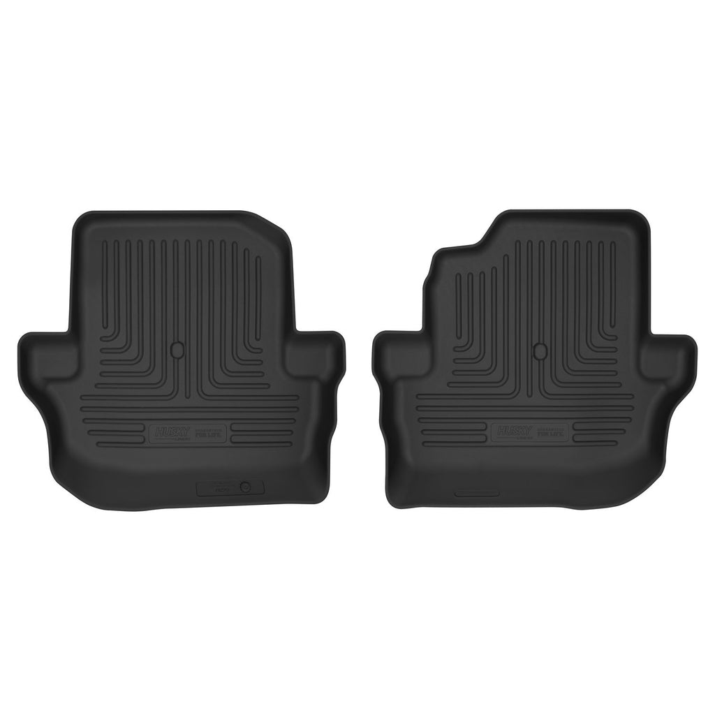 Husky Liners 54641 | Husky Liners 2nd Seat Floor Liner, Fits 18-C WRANGLER JL 2ND SEAT FLOOR LINER BLACK