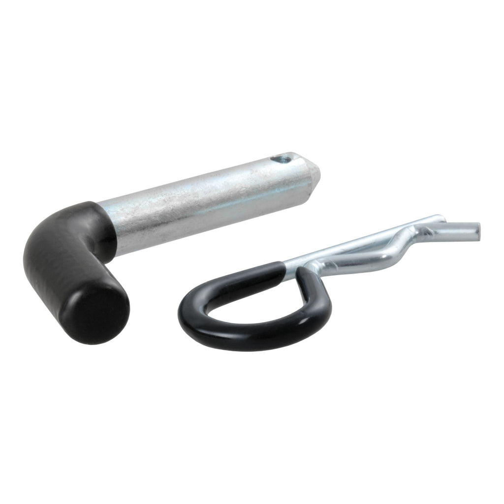 1/2" Hitch Pin (1-1/4" Receiver Zinc with Rubber Grip)