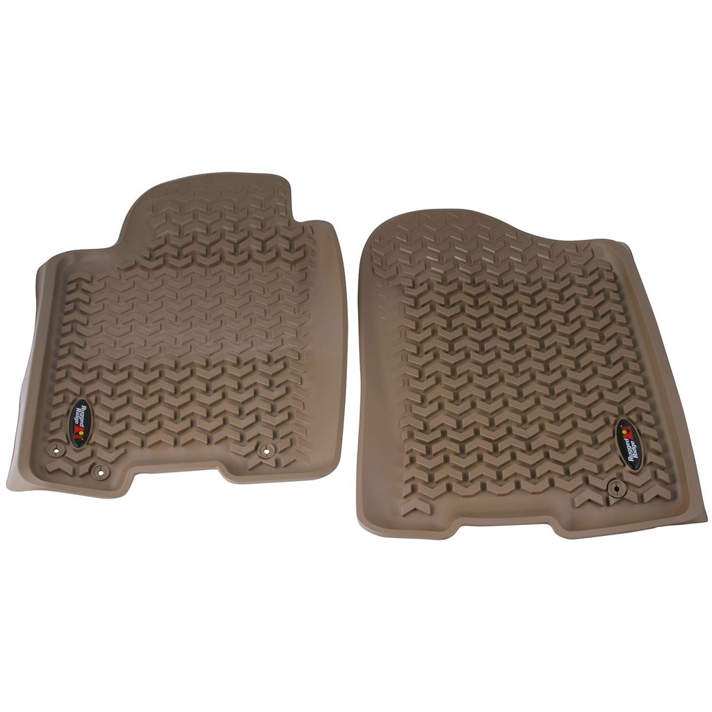 Flr Lnrs Front Black; 12-16 Nissan Armada/Titan