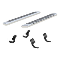AdvantEDGE 5-1/2" x 75" Chrome Aluminum Side Bars Select Ford F150 F250 F350