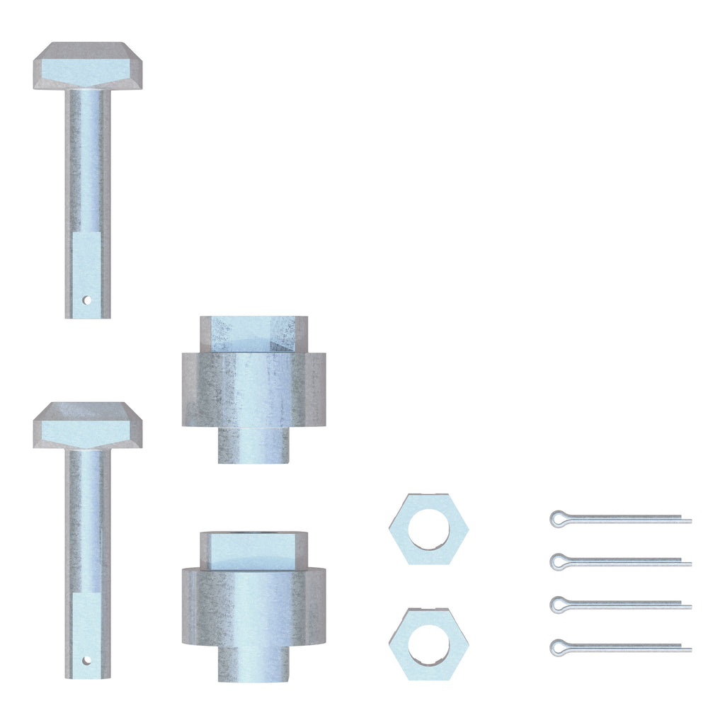 Replacement 5th Wheel Puck System Anchors For Ram (Small Fits 16021 16022)