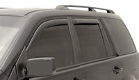 Auto Ventshade 194744 In-Channel Ventvisor Side Window Deflector 4-Piece Set For 2003-2008 Honda Pilot