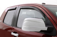 Auto Ventshade 194761 In-Channel Ventvisor Side Window Deflector 4-Piece Set For 2007-2021 Toyota Tundra Double Cab