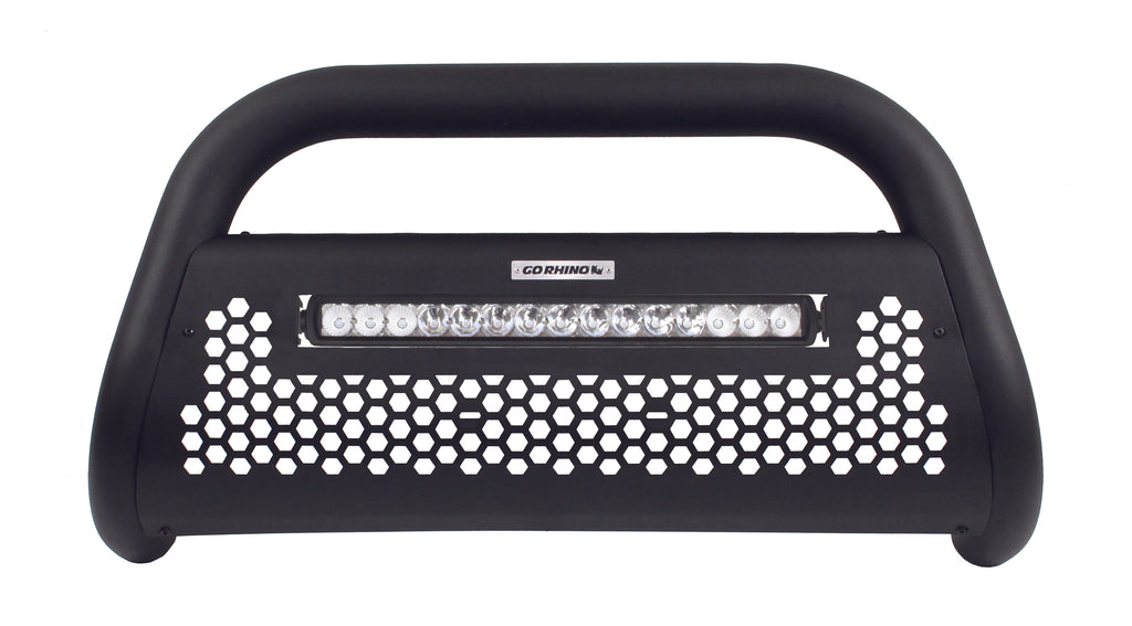Go Rhino 55673LT -  RC2 LR Bull Bar With Mounting Brackets & 20" Light Bar - Textured Black
