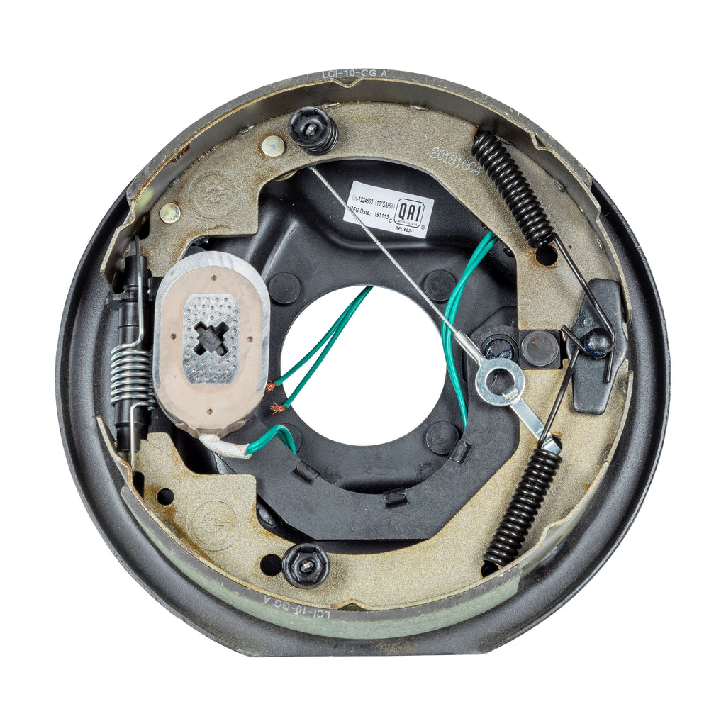 Forward Self-Adjusting RV Brake Assembly - 10" X 2.25"  3 500 Lbs. (Right Side)