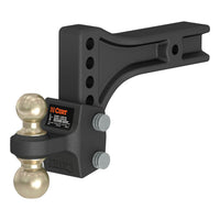 HD Adjustable Trailer Hitch Ball Mount With Dual Ball 2-1/2" Shank 20K