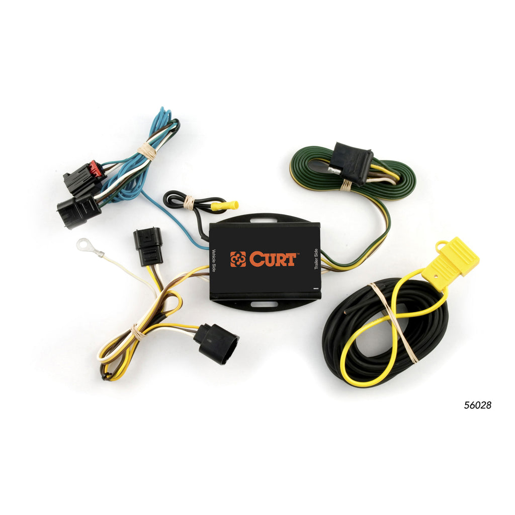 Custom Wiring Harness 4-Way Flat Output Select Dodge Avenger