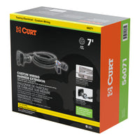 7' Custom Wiring Extension Harness (Adds 7-Way RV Blade To Truck Bed)