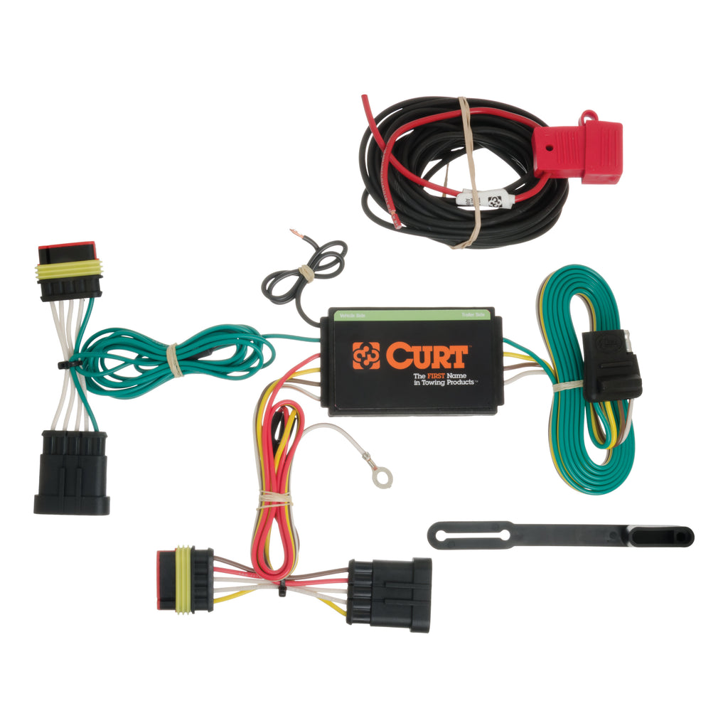 Custom Wiring Harness 4-Way Flat Output Select Fiat 500