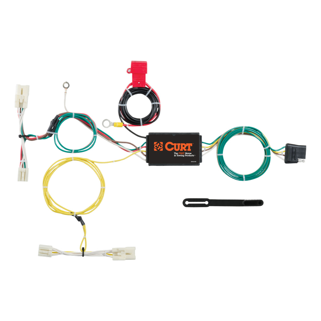 Custom Wiring Harness 4-Way Flat Output Select Toyota Prius C