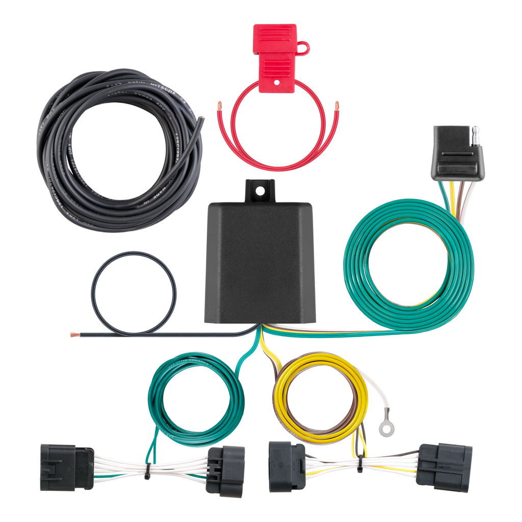 Custom Wiring Harness 4-Way Flat Output Select Dodge Durango