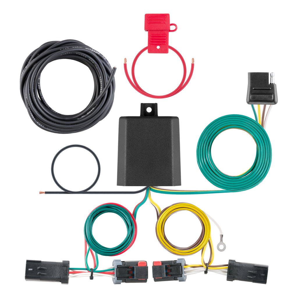 Custom Wiring Harness 4-Way Flat Output Select Jeep Compass