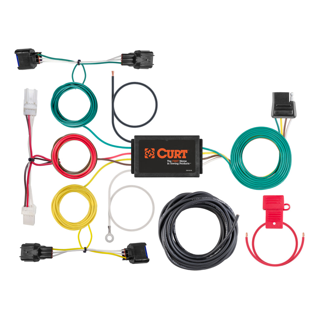 Custom Wiring Harness 4-Way Flat Output Select Hyundai Kona